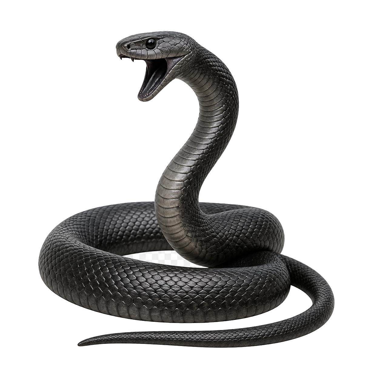 Black mamba snake